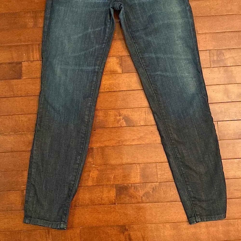 Dylan George Cara Low Rise Skinny Blue SZ 28  Designer Y2K Style Denim Jeans - Picture 3 of 10